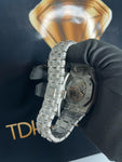 Royal Oak Skeleton– Fully Iced Stainless Steel Watch