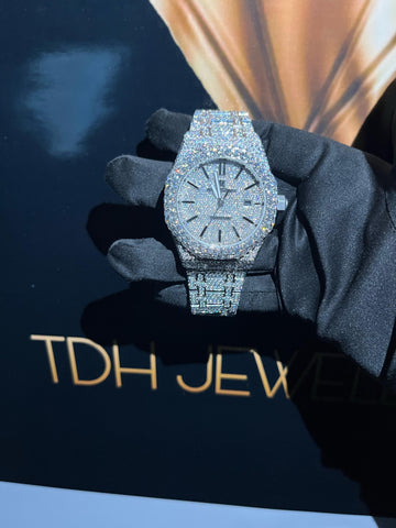 Iced Out Audemars Piguet Automatic Watch Limited Edition