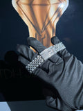 Classic 41mm Fully Iced Out Rolex Watch