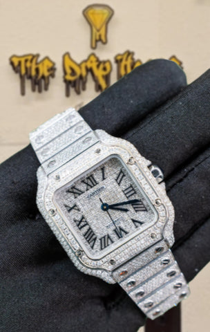 Santos de Cartier w Natural Diamonds