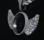 Custom Winged Picture Pendant