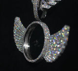Custom Winged Picture Pendant