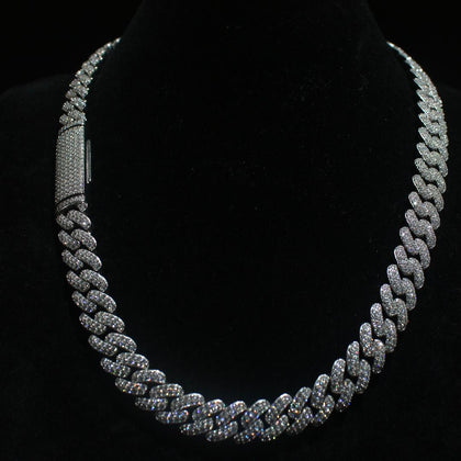 12mm Moissanite Miami Cuban Link