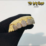 6 bottom or top iced out grillz