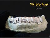 8 silver with diamond dust