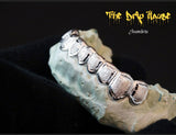 8 silver with diamond dust