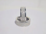 Iced Out Band Ring