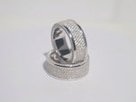 Iced Out Band Ring