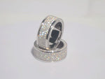 Iced Out Band Ring