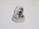 Iced Out Band Ring